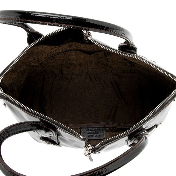 Salvatore Ferragamo Patent Leather Zip Side Tote - Picture 7 of 15